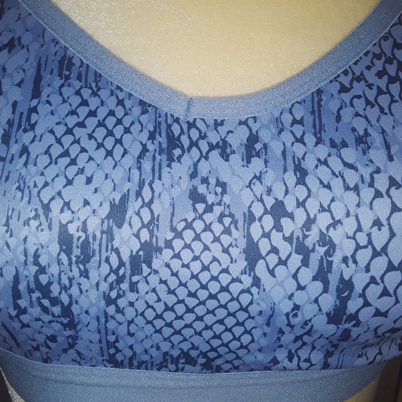 Womans Spors BraSize Blue Extra Comfort Support Medium (8-10) - Picture 3 of 4